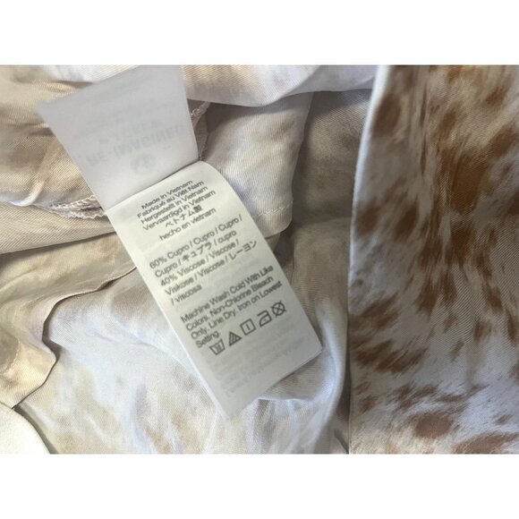NWT J.Crew Ivory & Tan Long Maxi Skirt - Picture 13 of 13